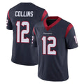 H.Texans #12 Nico Collins Player Navy Limited Vapor Untouchable Home Game Ldoa Stitched Jerseys