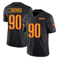 W.Commanders #90 Charles Omenihu Player Black Limited Vapor F.U.S.E. Home Game Ldoa Stitched Jerseys
