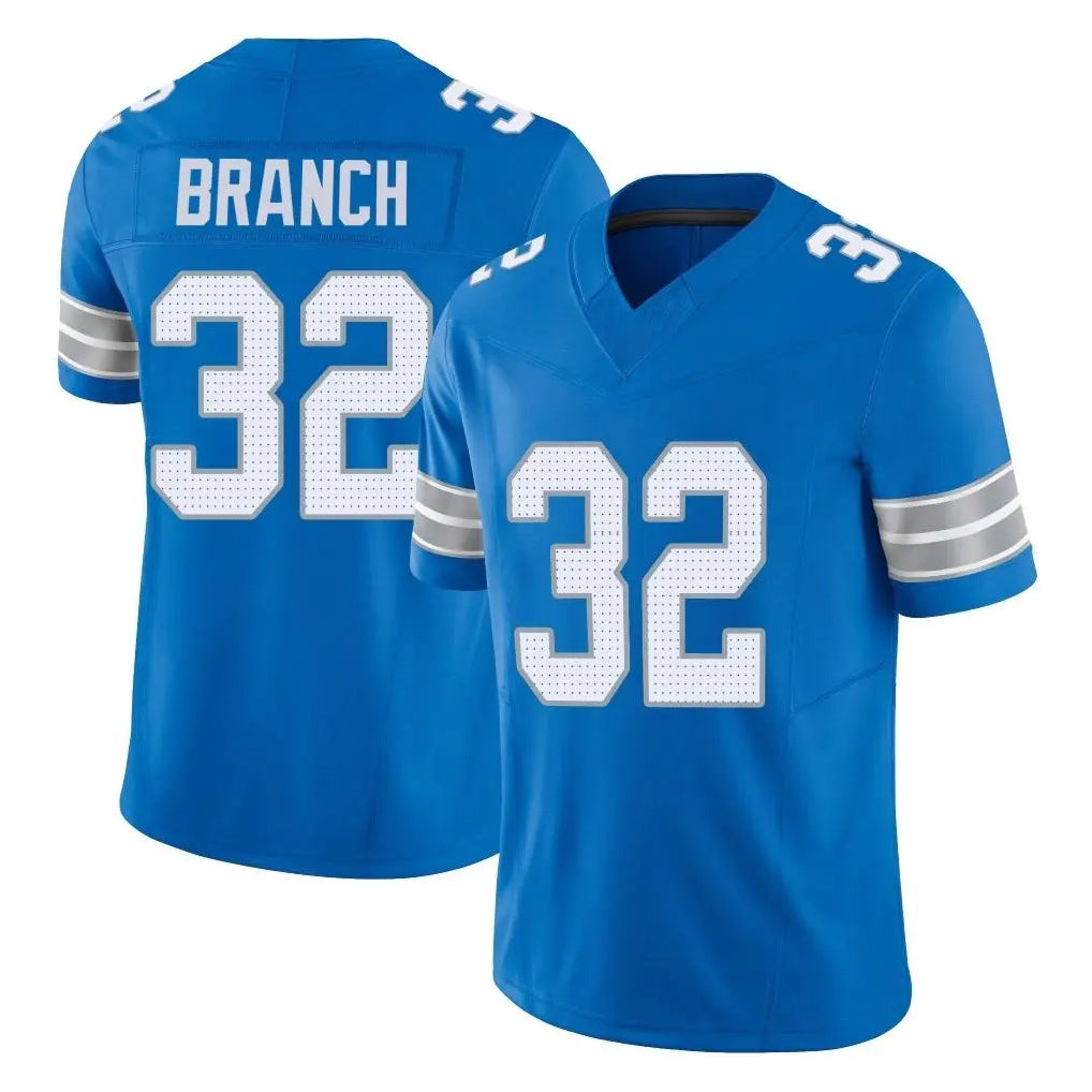 D.Lions #32 Brian Branch Player Blue Limited Vapor F.U.S.E. Alternate Home Game Ldoa Stitched Jerseys