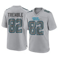 C.Panthers #82 Tommy Tremble Player Gray Atmosphere Fashion Game Ldoa Stitched Jerseys