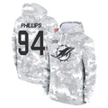M.Dolphins #94 Jordan Phillips Player Arctic Camo Salute to Service Hoodies Limited Game Ldoa Stitched Jerseys