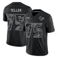 H.Texans #75 Wyatt Teller Player Black Limited 2026 Salute to Service Home Game Ldoa Stitched Jerseys