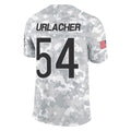 C.Bears #54 Brian Urlacher Player Arctic Camo Salute to Service Limited Ldoa Stitched Jerseys