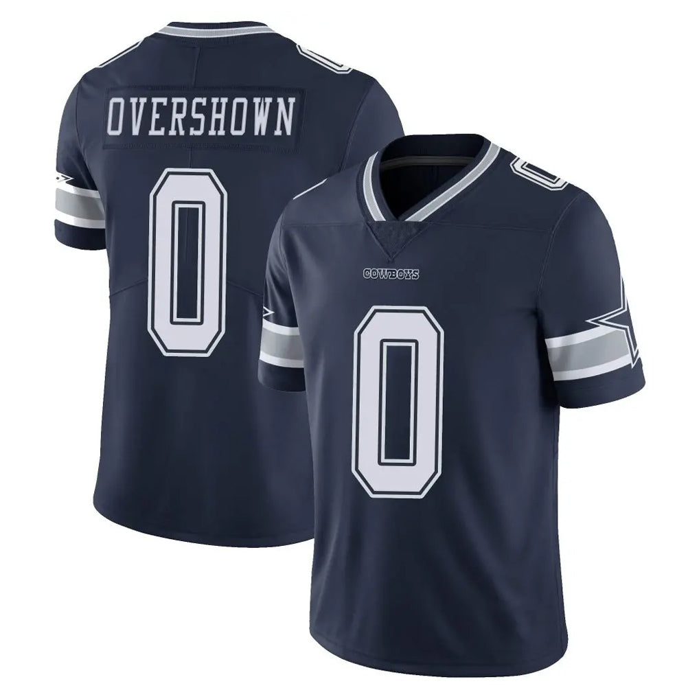 D.Cowboys #0 DeMarvion Overshown Player Navy Vapor Untouchable Limited Home Game Ldoa Stitched Jerseys