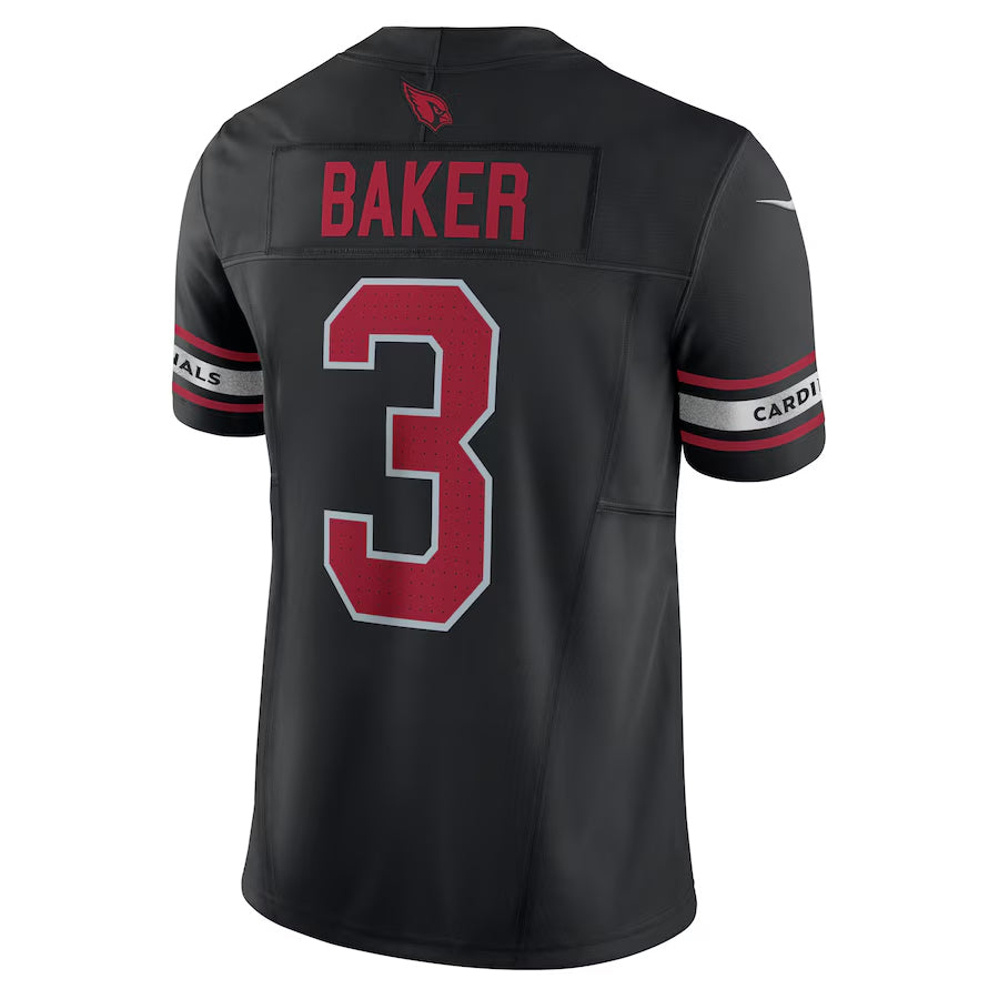 A.Cardinals #3 Budda Baker Player Black Vapor F.U.S.E. Limited Ldoa Stitched Jerseys