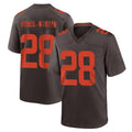 C.Browns #28 Emmanuel McNeil-Warren Player Brown Alternate Home Game Ldoa Stitched Jerseys