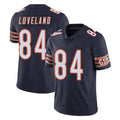 C.Bears #84 Colston Loveland Player Navy Vapor Untouchable Limited Home Game Ldoa Stitched Jerseys