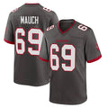 TB.Buccaneers #69 Cody Mauch Player Pewter Alternate Home Game Ldoa Stitched Jerseys