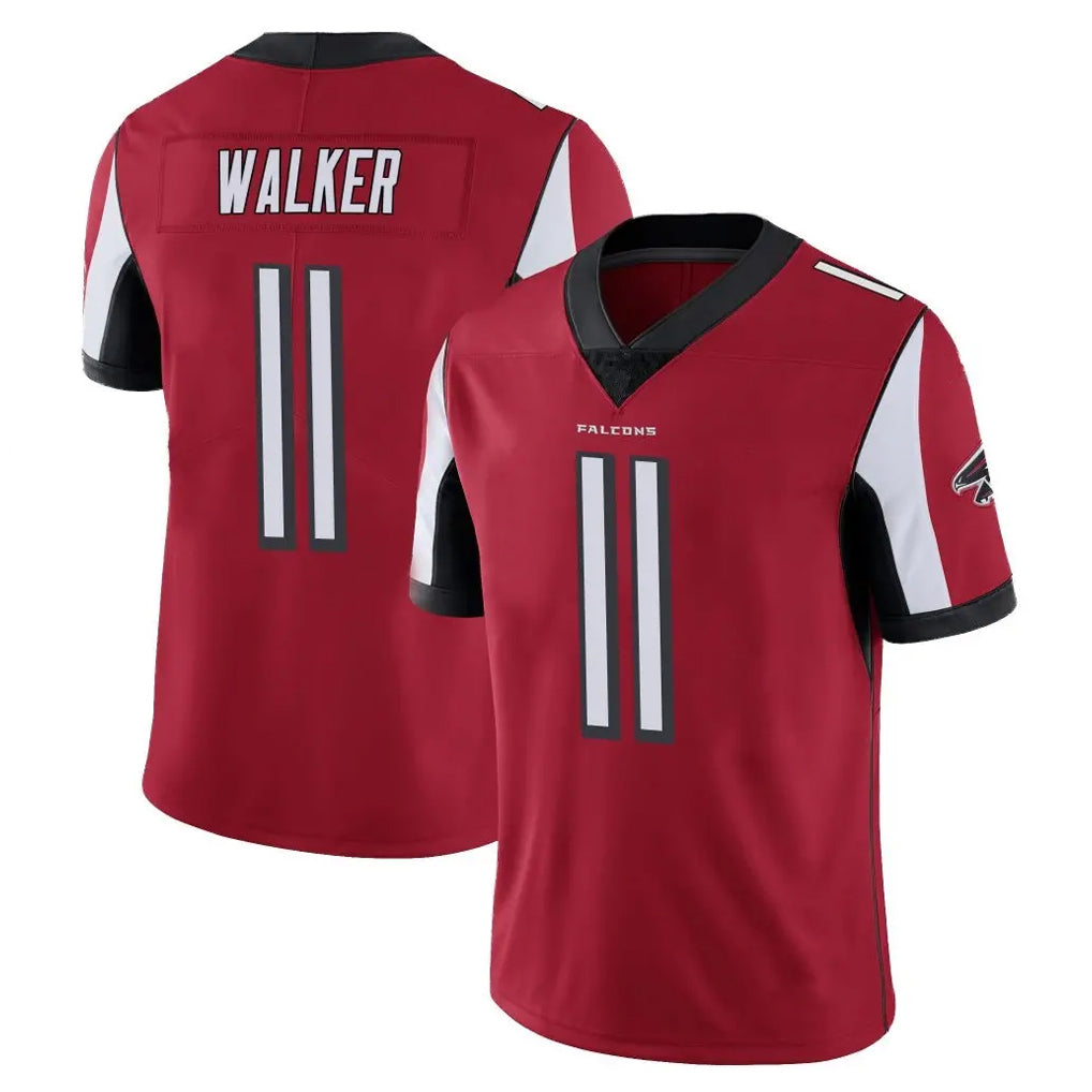 A.Falcons #11 Jalon Walker Player Red Color Vapor Untouchable Limited Home Game Ldoa Stitched Jerseys