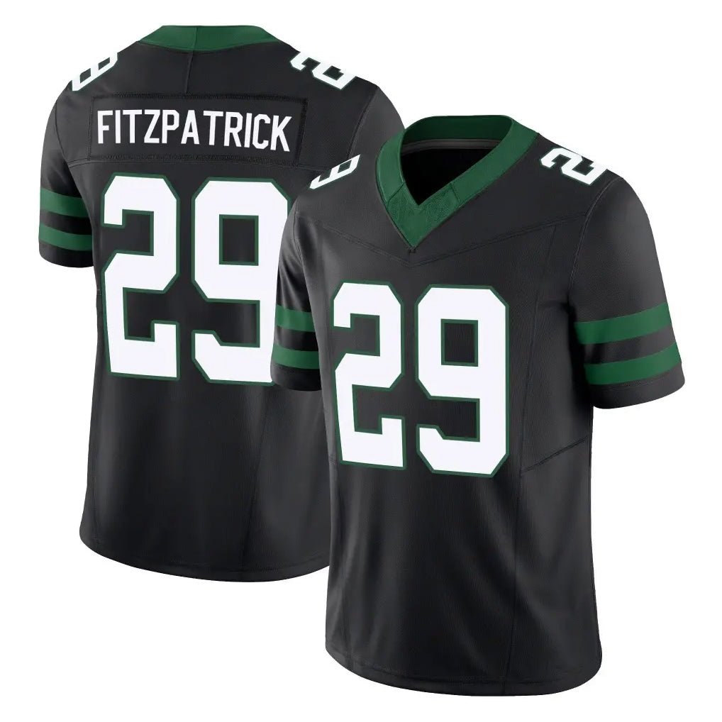 NY.Jets #29 Minkah Fitzpatrick Player Black Limited Legacy Vapor F.U.S.E. Home Game Ldoa Stitched Jerseys