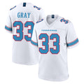 T.Titans #33 Cedric Gray Player White 2026 Game Home Ldoa Stitched Jerseys