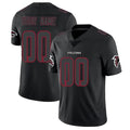 Custom A.Falcons Black Limited Elite Home Game Any Name & Numbers Ldoa Stitched Jerseys