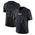 NE.Patriots #87 Romeo Doubs Player Black Impact LImited Home Game Ldoa Stitched Jerseys