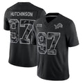 D.Lions #97 Aidan Hutchinson Player Black Limited 2026 Salute to Service Home Game Ldoa Stitched Jerseys