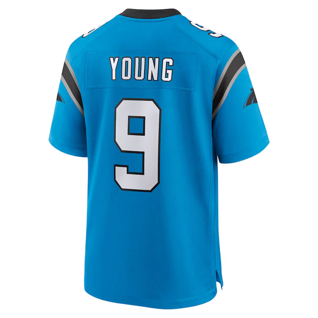 C.Panthers #9 Bryce Young Player Blue Home Game Ldoa Stitched Jerseys