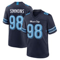 T.Titans #98 Jeffery Simmons Player Navy 2026 Rivalries Collection Home Game Ldoa Stitched Jerseys