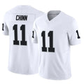 LV.Raiders #11 Jeremy Chinn Player White Limited Vapor F.U.S.E. Home Game Ldoa Stitched Jerseys
