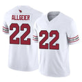 A.Cardinals #22 Tyler Allgeier Player White Vapor F.U.S.E. Limited Home Game Ldoa Stitched Jerseys