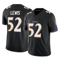 B.Ravens #52 Ray Lewis Player Black Vapor F.U.S.E. Limited Game Ldoa Stitched Jerseys