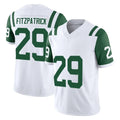 NY.Jets #29 Minkah Fitzpatrick Player White Limited Classic Vapor F.U.S.E. Home Game Ldoa Stitched Jerseys