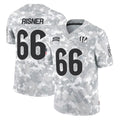 C.Bengals #66 Dalton Risner Player Arctic Camo Salute to Service Limited Ldoa Stitched Jerseys