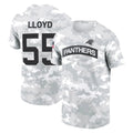 C.Panthers #55 Devin Lloyd Player Arctic Camo Salute to Service T-Shirt Hoodies Ldoa Stitched Jerseys