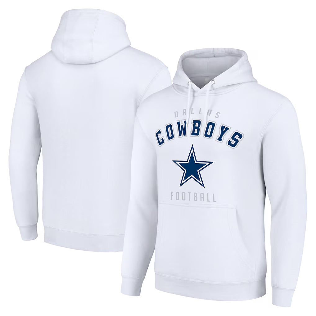 D.Cowboys ## Cowboys Blank Player White Pullover Hoodies Limited Ldoa Stitched Jerseys