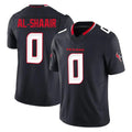 H.Texans #0 Azeez Al-Shaair Player Navy Limited Alternate Vapor F.U.S.E. Home Game Ldoa Stitched Jerseys