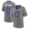 B.Bills #0 Keon Coleman Player Gray Nickel City Home Game Xdoa Stitched Jerseys