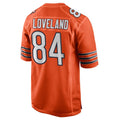 C.Bears #84 Colston Loveland Player Orange Home Game Ldoa Stitched Jerseys