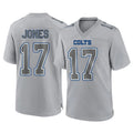 IN.Colts #17 Daniel Jones Player Gray Atmosphere Fashion Home Game Ldoa Stitched Jerseys