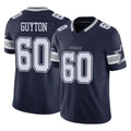 D.Cowboys #60 Tyler Guyton Player Navy Limited Vapor F.U.S.E. Home Game Kdoa Stitched Jerseys