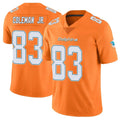 M.Dolphins #83 Kevin Coleman Jr. Player Orange Limited Home Game Ldoa Stitched Jerseys