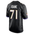 B.Ravens #71 Olaivavega Ioane Player Black Alternate Home Ldoa Stitched Jerseys