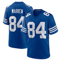 IN.Colts #84 Tyler Warren Player Royal Limited Home Game Ldoa Stitched Jerseys