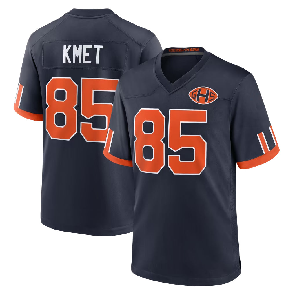 C.Bears #85 Cole Kmet Player Navy 2026 Rivalries Collection Home Game Ldoa Stitched Jerseys