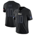 NE.Patriots #10 Drake Maye Player Black Impact LImited Home Game Ldoa Stitched Jerseys