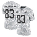 M.Dolphins #83 Kevin Coleman Jr. Player Arctic Camo Salute To Service Limited Game Ldoa Stitched Jerseys