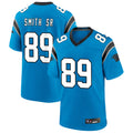 C.Panthers #89 Steve Smith Sr Player Blue Home Game Ldoa Stitched Jerseys