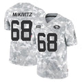SF.49ers #68 Colton McKivitz Player Arctic Camo Limited Salute To Service Home Game Ddoa Stitched Jerseys