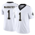 NO.Saints #1 Kool-Aid McKinstry Player White Limited Vapor F.U.S.E. Home Game Ldoa Stitched Jerseys