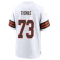 C.Browns #73 Joe Thomas Player White Alternate Home Game Ldoa Stitched Jerseys