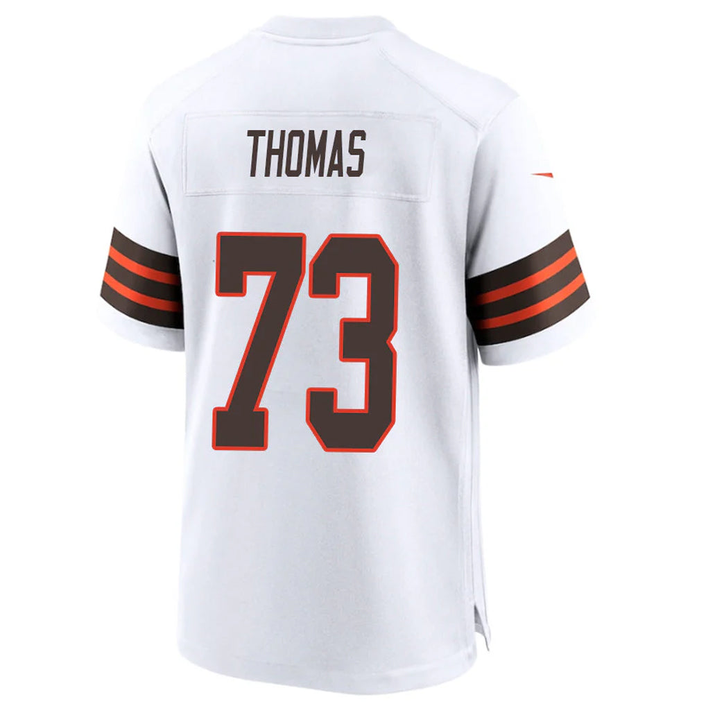C.Browns #73 Joe Thomas Player White Alternate Home Game Ldoa Stitched Jerseys