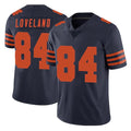 C.Bears #84 Colston Loveland Player Navy Blue Alternate Vapor Untouchable Limited Ldoa Stitched Jerseys
