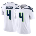 S.Seahawks #4 Michael Dickson Player White Limited Vapor F.U.S.E. Home Game Ldoa Stitched Jerseys