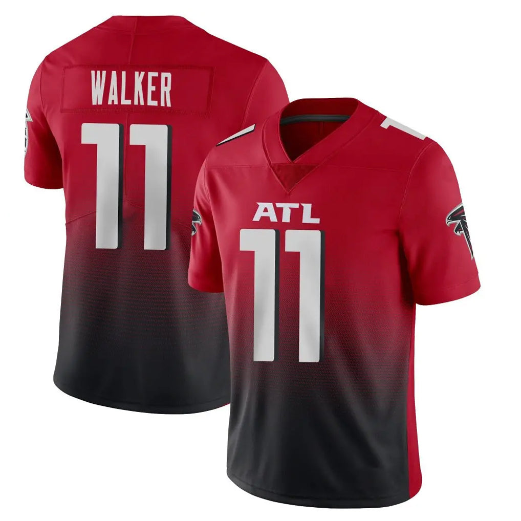 A.Falcons #11 Jalon Walker Player Red Vapor Untouchable Limited Home Game Ldoa Stitched Jerseys