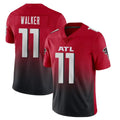 A.Falcons #11 Jalon Walker Player Red Vapor Untouchable Limited Home Game Ldoa Stitched Jerseys