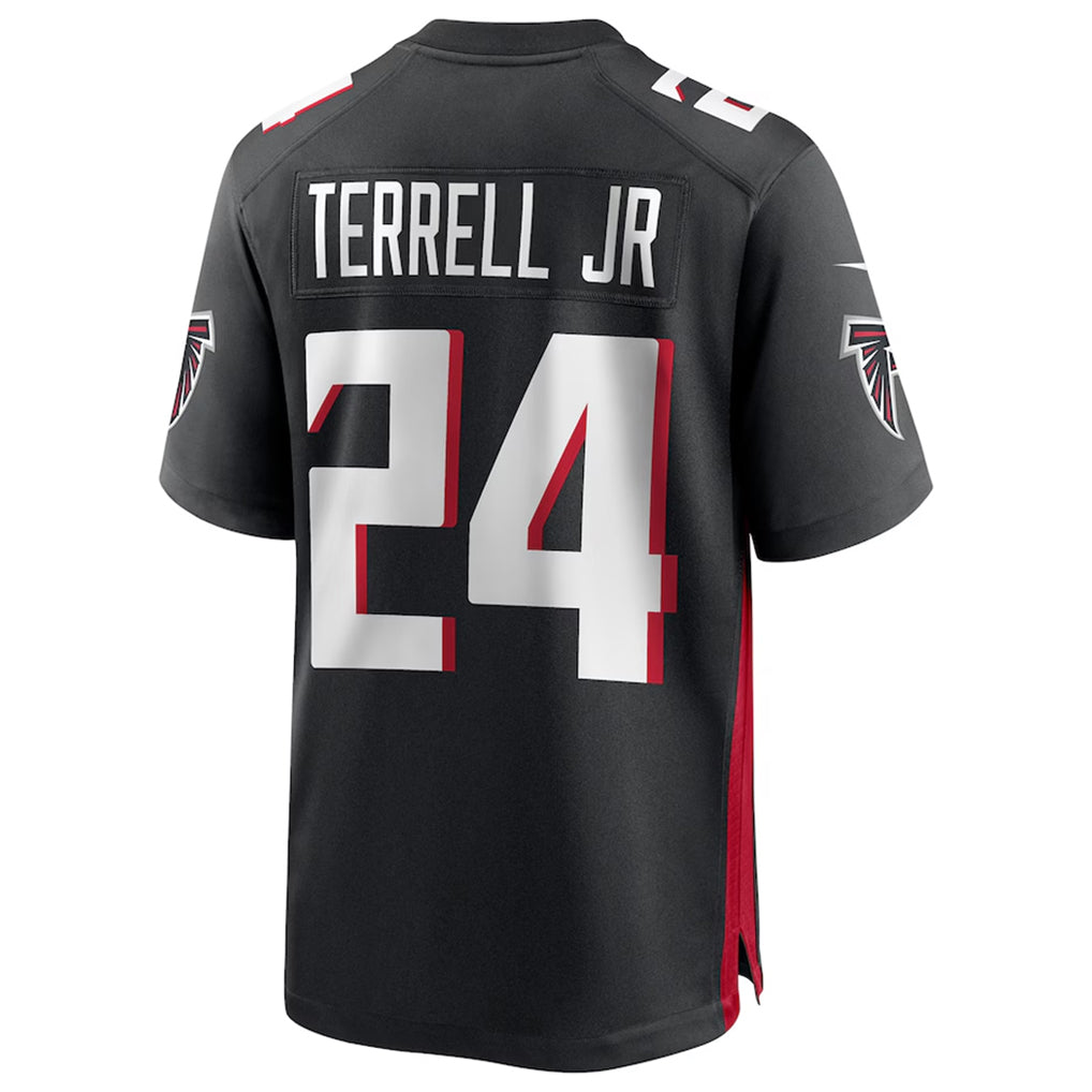 A.Falcons #24 A.J. Terrell Jr. Player Black Home Game Ldoa Stitched Jerseys