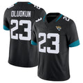 J.Jaguars #23 Foyesade Oluokun Player Black Vapor F.U.S.E. Limited Home Game Ldoa Stitched Jerseys