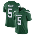 NY.Jets #5 Garrett Wilson Player Green Limited Vapor Home Game Ldoa Stitched Jerseys